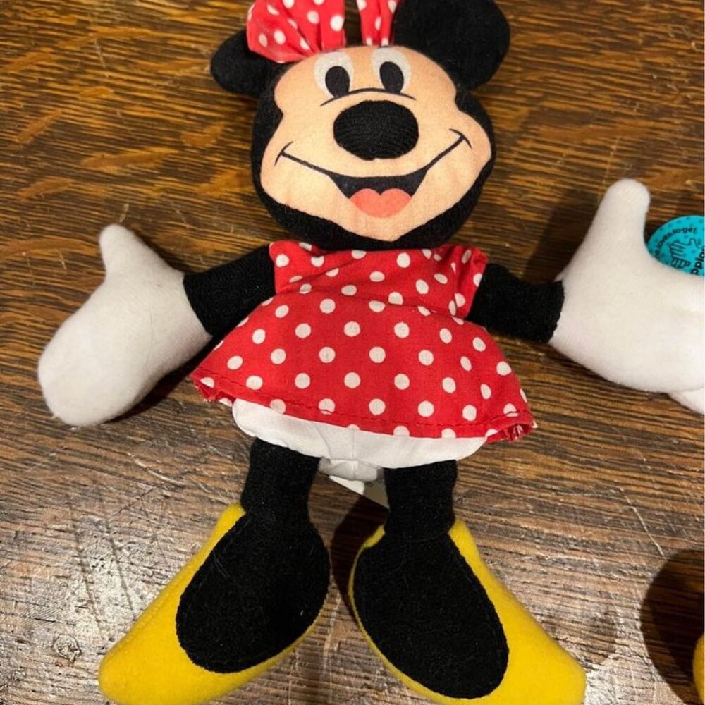Vintage 1990’s Disney Mickey and‎ Minnie Mouse Applause Plush-NWT - Picture 6 of 10